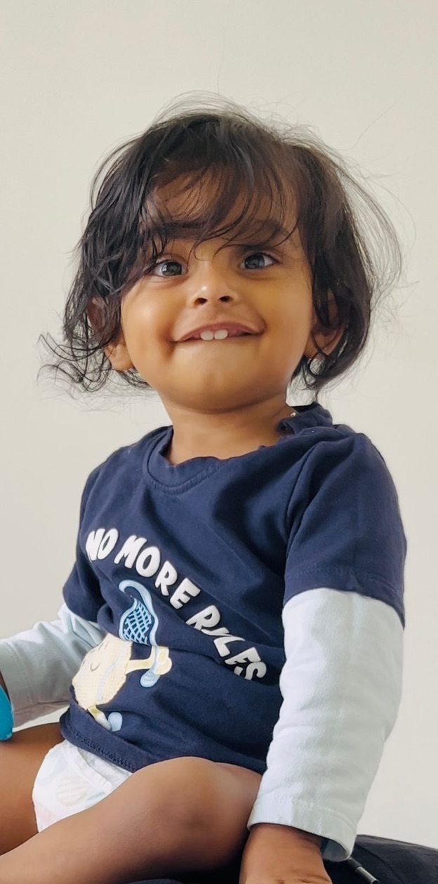 Satyartha smiling in a portrait